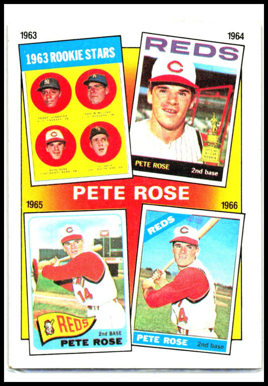 1986 Topps #2 The Pete Rose Years: 1963-1966 TPRY Cincinnati Reds