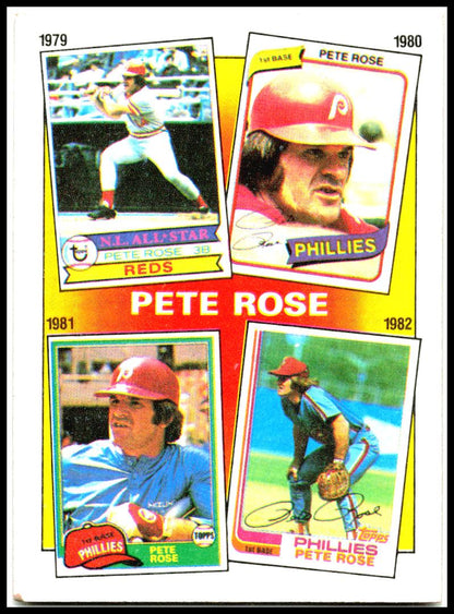 1986 Topps #6 The Pete Rose Years: 1979-1982 TPRY