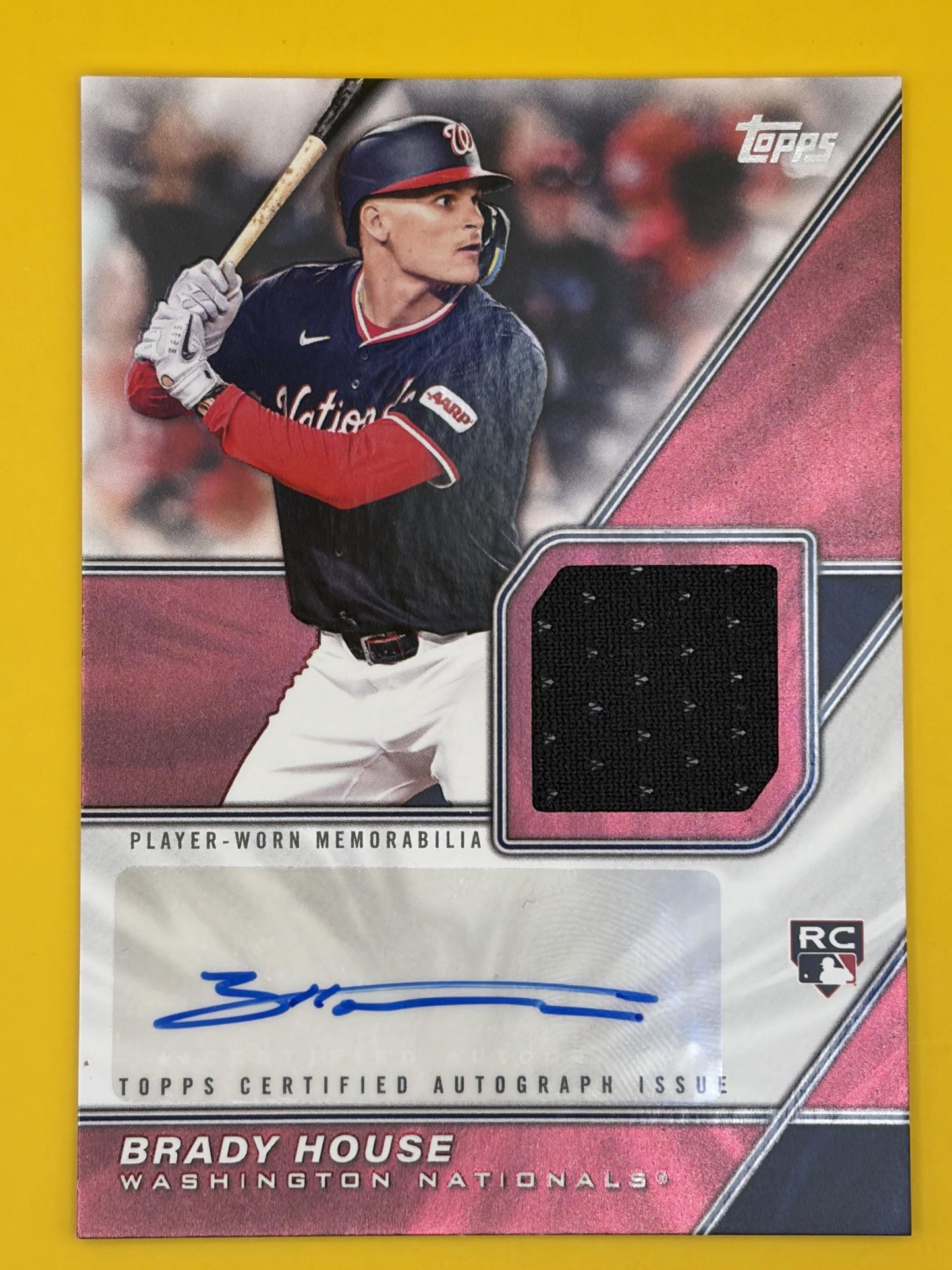 2026 Topps Major League Materials Auto #MLMA-BH Brady House Auto Nationals