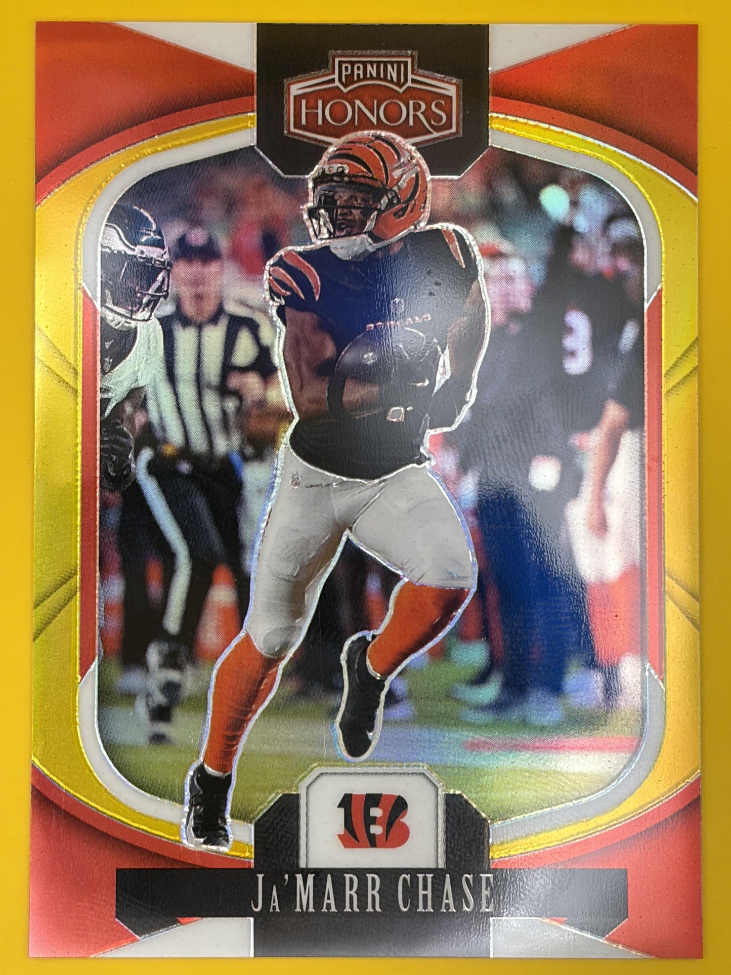2025 Panini Honors Gold #8 Ja'Marr Chase #/10 Cincinnati Bengals