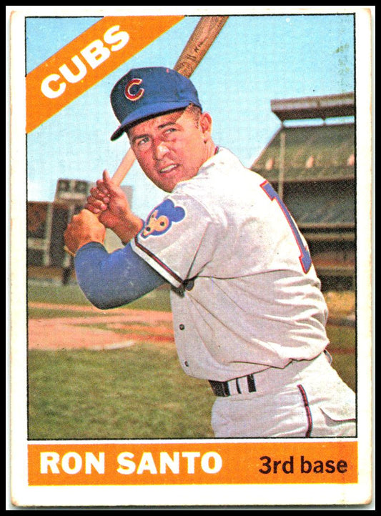 1966 Topps #290 Ron Santo Chicago Cubs