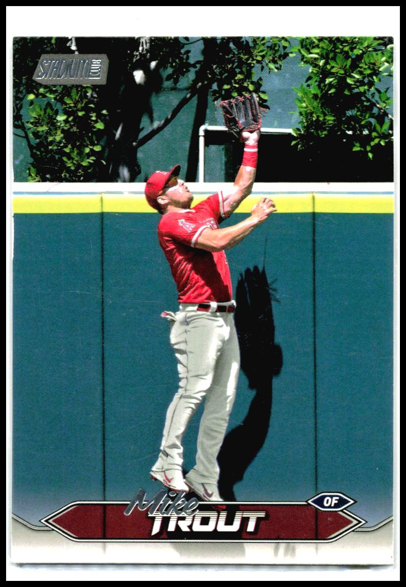 2024 Stadium Club #1 Mike Trout Los Angeles Angels