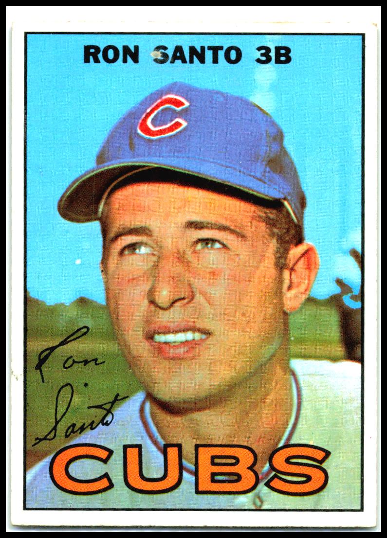 1967 Topps #70 Ron Santo Chicago Cubs