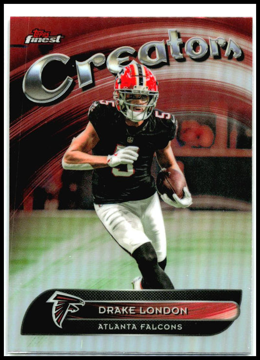 2025 Finest Creators #CR-2 Drake London Atlanta Falcons