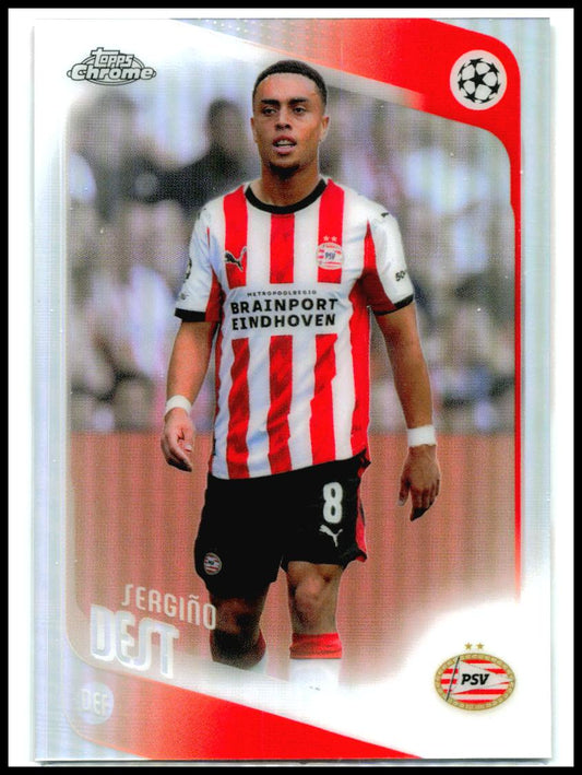 2025-26 Topps Chrome UEFA Club Competitions Refractor #169 Sergino Dest
