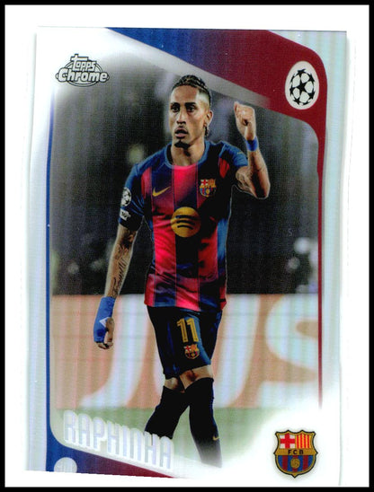 2025-26 Topps Chrome UEFA Club Competitions Refractor #97 Raphinka