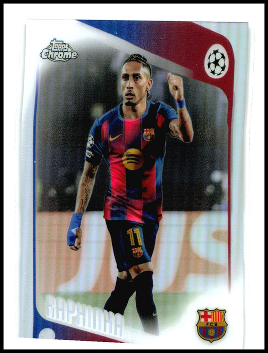 2025-26 Topps Chrome UEFA Club Competitions Refractor #97 Raphinka