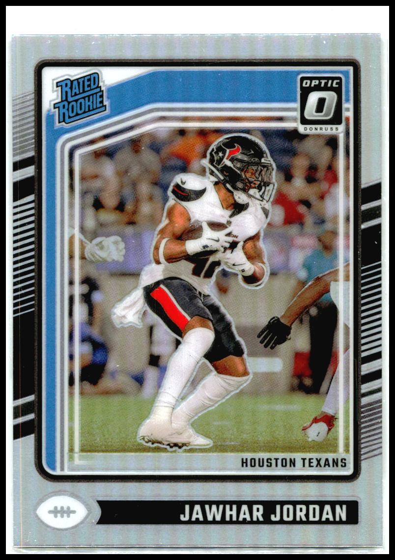 2024 Donruss Optic Holo #247 Jawhar Jordan Houston Texans