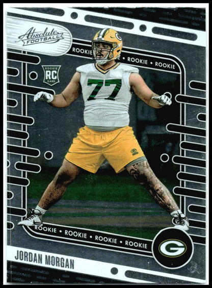 2024 Panini Absolute #125 Jordan Morgan Green Bay Packers