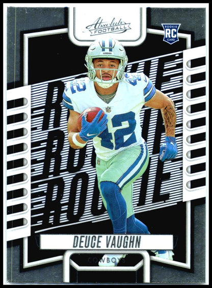 2023 Panini Absolute #145 Deuce Vaughn Dallas Cowboys
