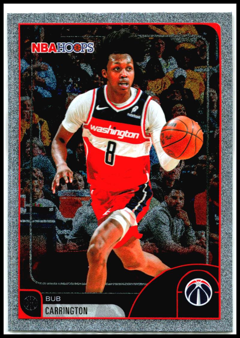 2025-26 Hoops Sandglitter #236 Bub Carrington Washington Wizards