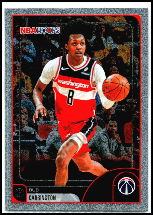 2025-26 Hoops Sandglitter #236 Bub Carrington Washington Wizards