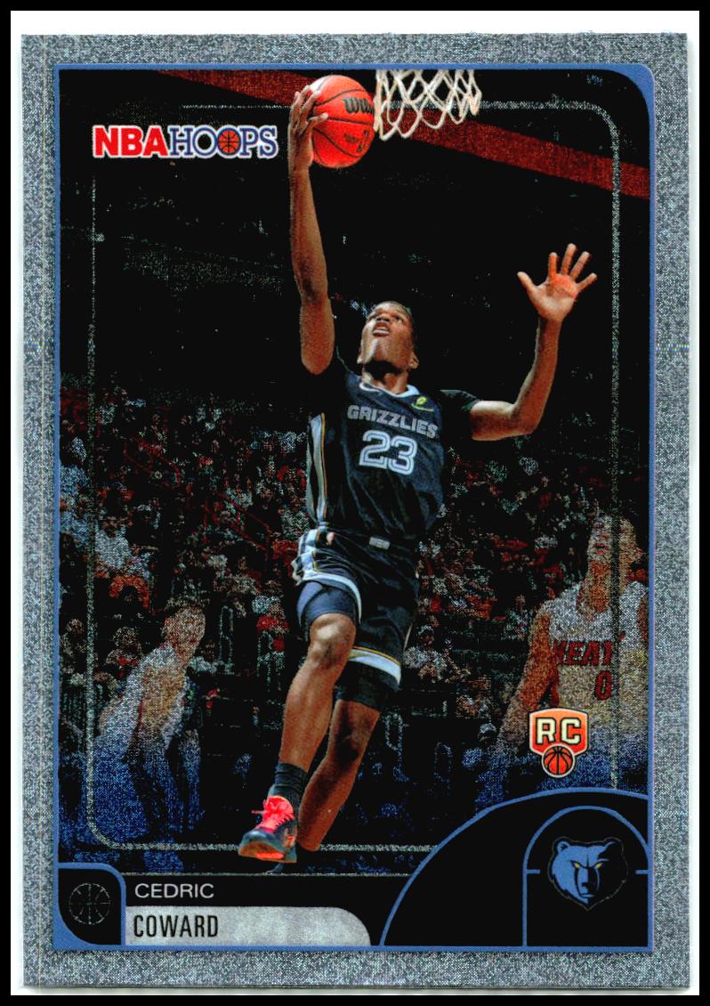 2025-26 Hoops Sandglitter #90 Cedric Coward Rookie Memphis Grizzlies