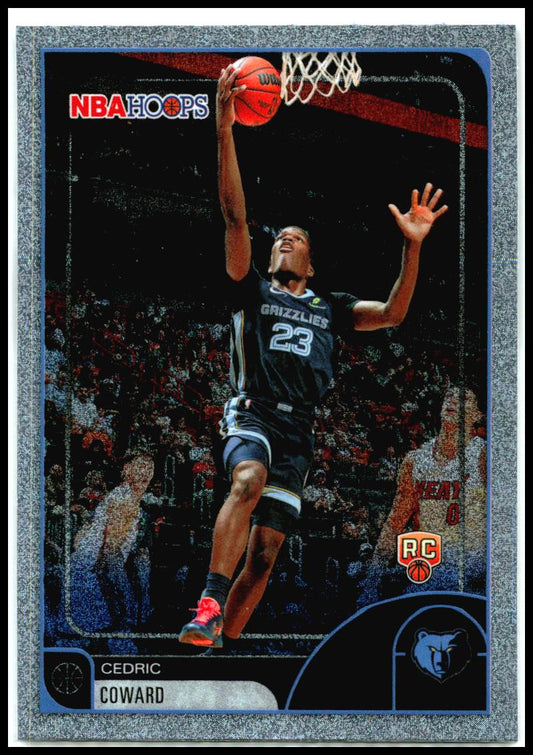 2025-26 Hoops Sandglitter #90 Cedric Coward Rookie Memphis Grizzlies