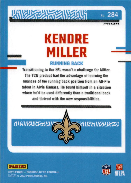 2023 Donruss Optic Holo #284 Kendre Miller