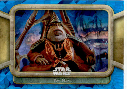 2024 STAR WARS EPISODE 1 THE PHANTOM MENACE TOPPS SAPPHIRE 9 Boss Nass