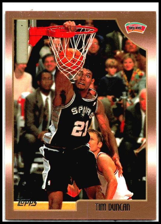 1998-99 Topps #49 Tim Duncan San Antonio Spurs