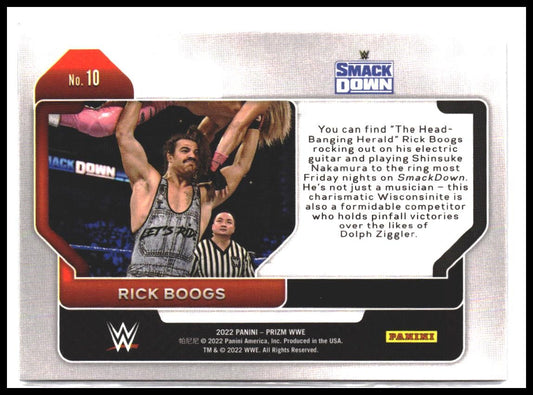 Rick Boogs #10 2022 Panini Prizm WWE