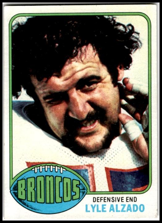1976 Topps #217 Lyle Alzado Denver Broncos