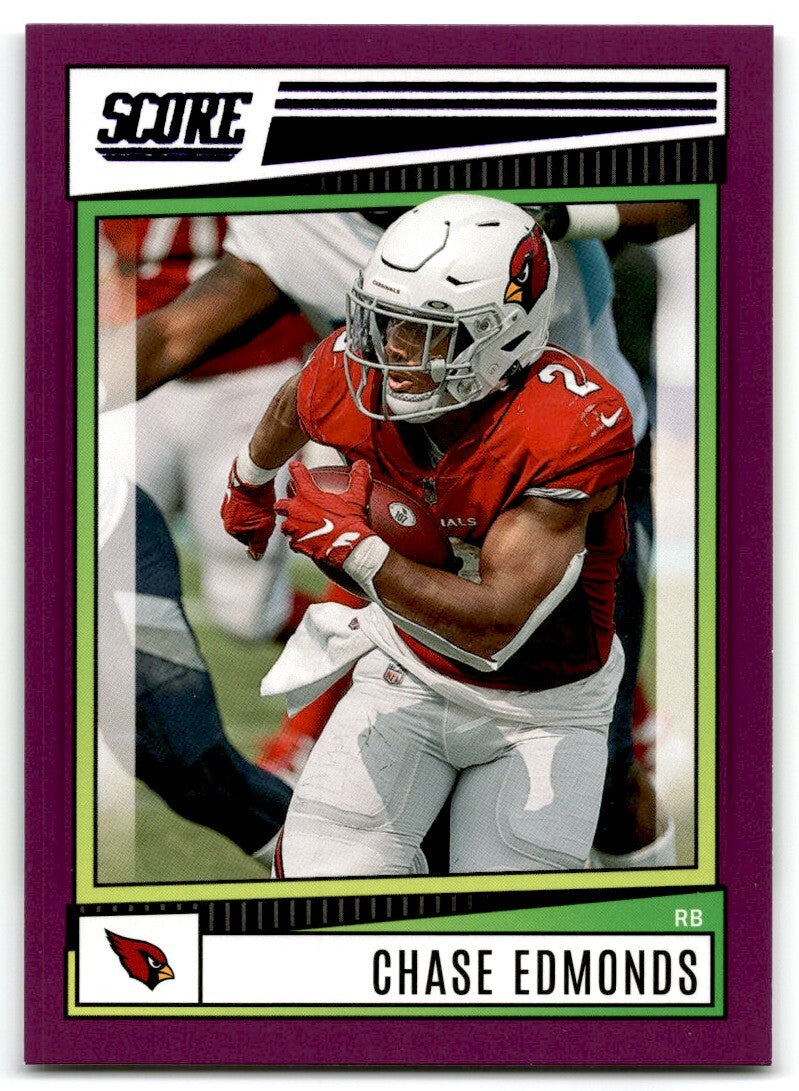 2022 Score Chase Edmonds Arizona Cardinals #148
