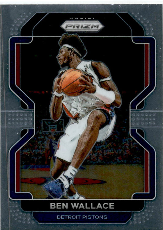 2021-22 Panini Prizm #249 Ben Wallace Detroit Pistons
