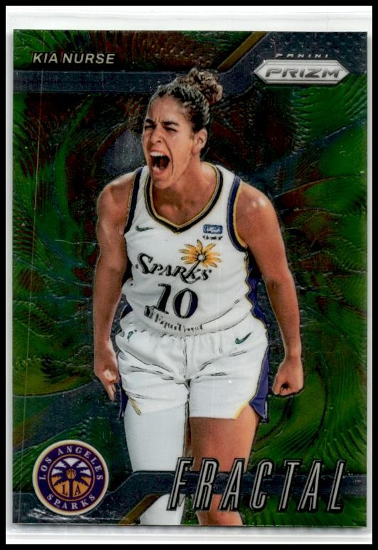 2024 Panini Prizm WNBA Fractal #10 Kia Nurse Los Angeles Sparks