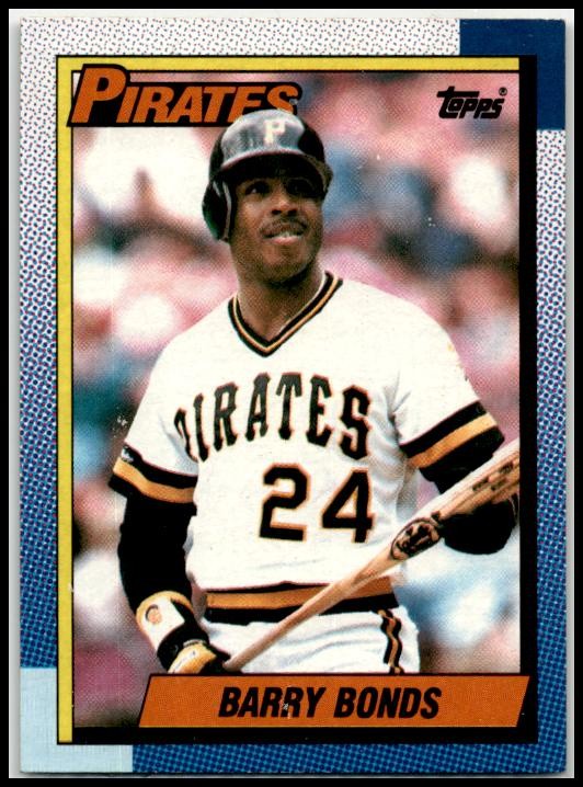 1990 Topps #220 Barry Bonds Pittsburgh Pirates