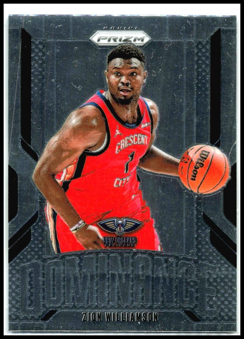 2024-25 Panini Prizm Dominance #22 Zion Williamson New Orleans Pelicans