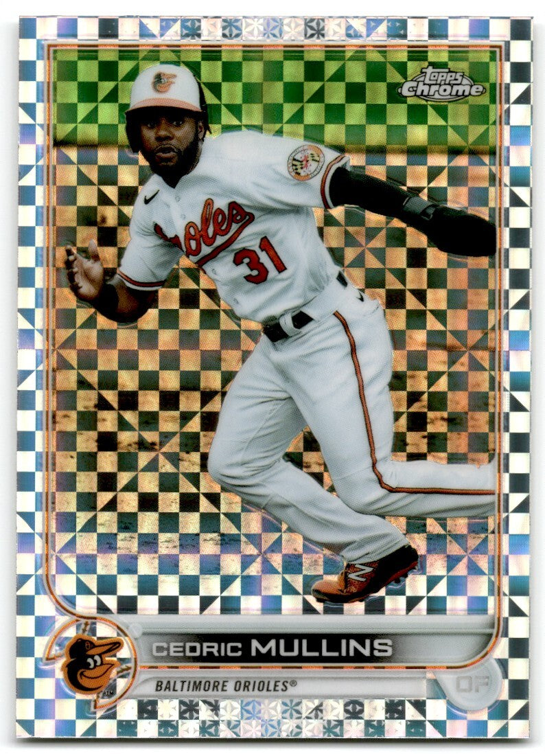2022 Topps Chrome X-Factor Cedric Mullins Baltimore Orioles #120