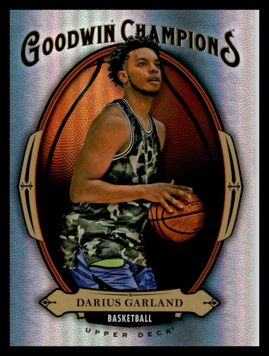 2020 Upper Deck Goodwin Champions #GB-9 Darius Garland Cleveland Cavaliers