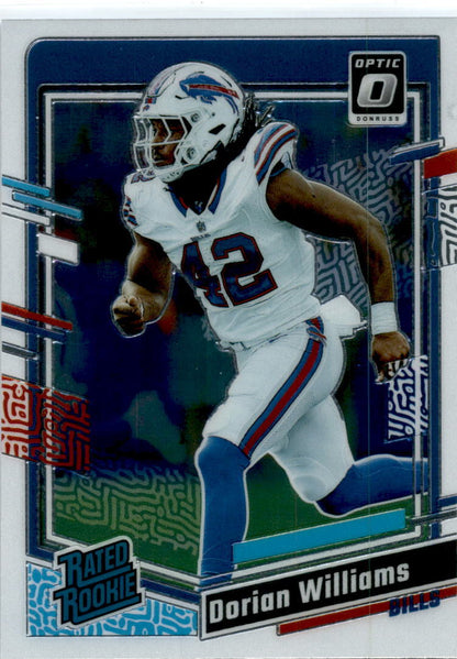 2023 Donruss Optic #212 Dorian Williams Buffalo Bills