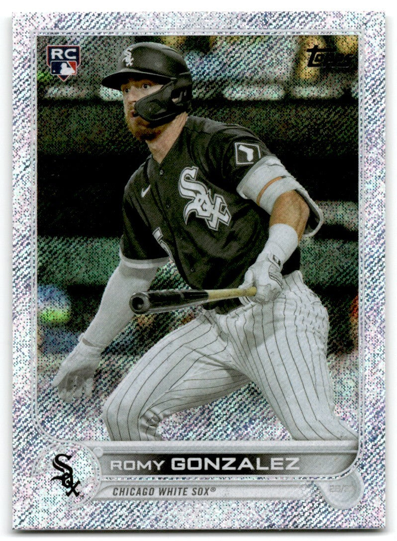 2022 Topps Retail Foilboard Romy Gonzalez 696/875 Chicago White Sox #595