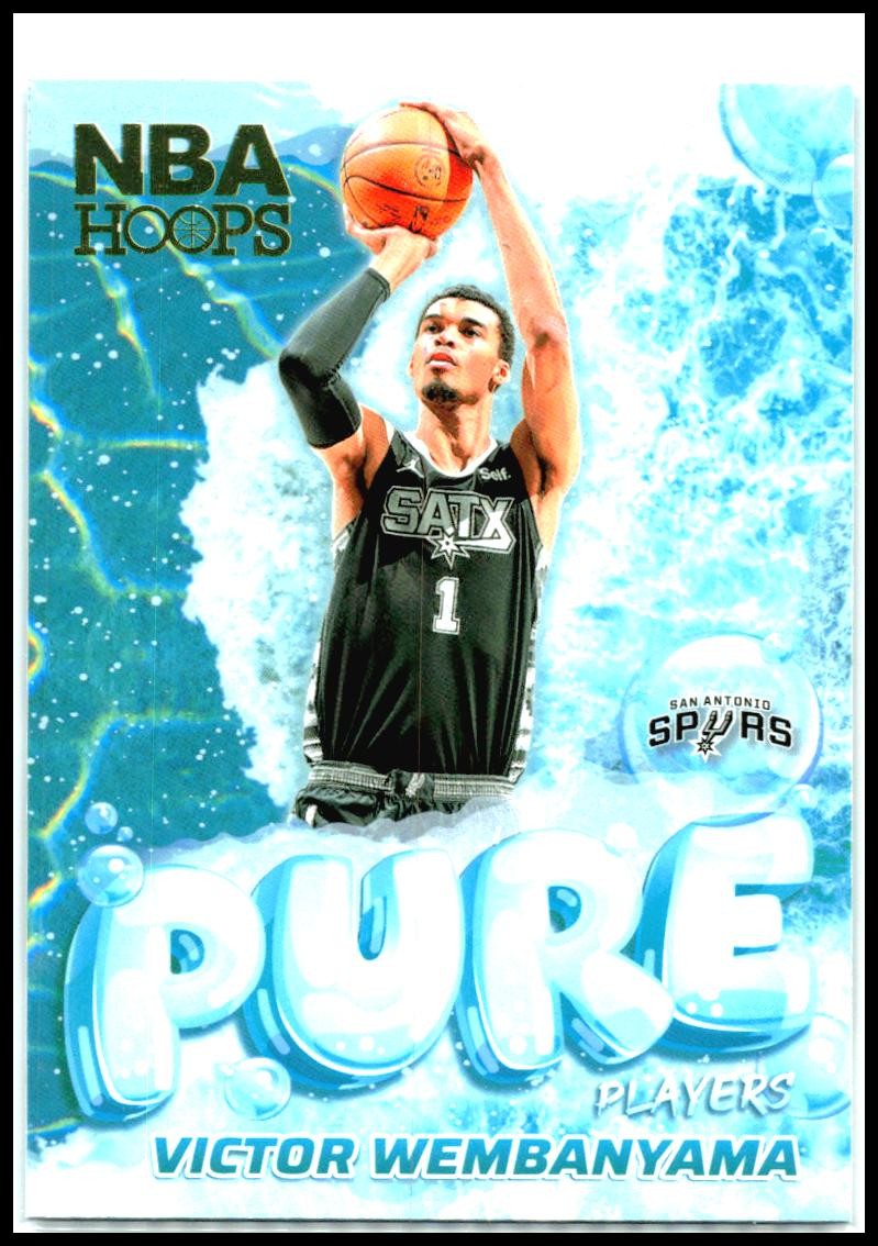 2024-25 Hoops Winter Pure Players #9 Victor Wembanyama San Antonio Spurs