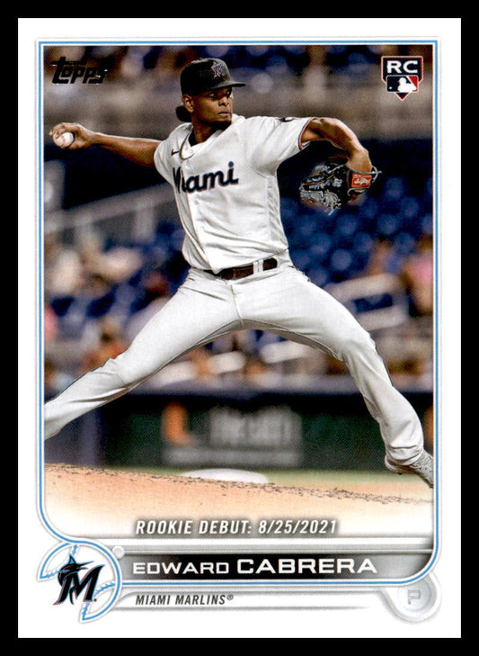 2022 Topps Updated #US231 Edward Cabrera