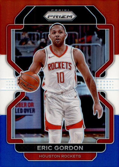 2021-22 Panini Prizm - Eric Gordon #169 Red White & Blue Prizm