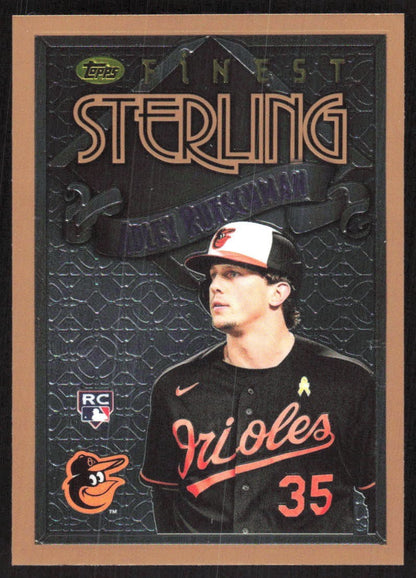 2023 Topps Finest Sterling #16 Adley Rutschman