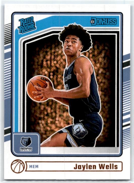2024-25 Donruss #245 Jaylen Wells Rookie Memphis Grizzlies