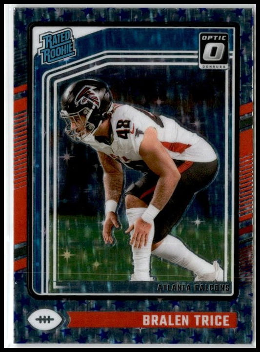 2024 Donruss Optic Stars #212 Bralen Trice Atlanta Falcons