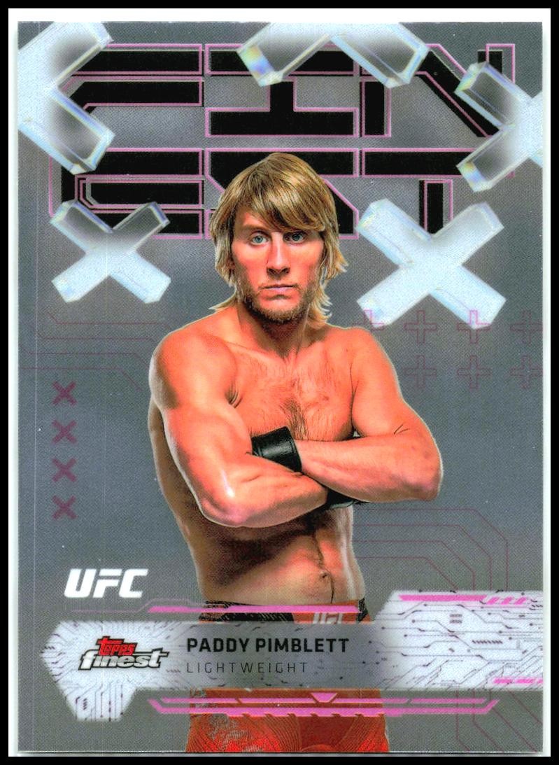2025 Topps Finest UFC Common #10 Paddy Pimblett