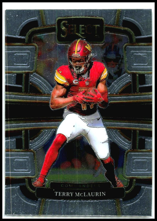 2023 Panini Select Silver Prizms Die Cuts #99 Terry McLaurin Washington