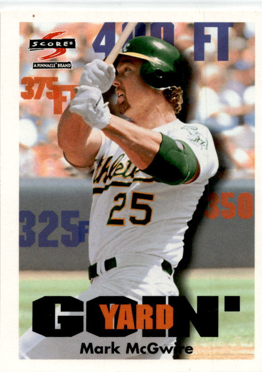 1997 Score #511 Mark McGwire Oakland Athletics