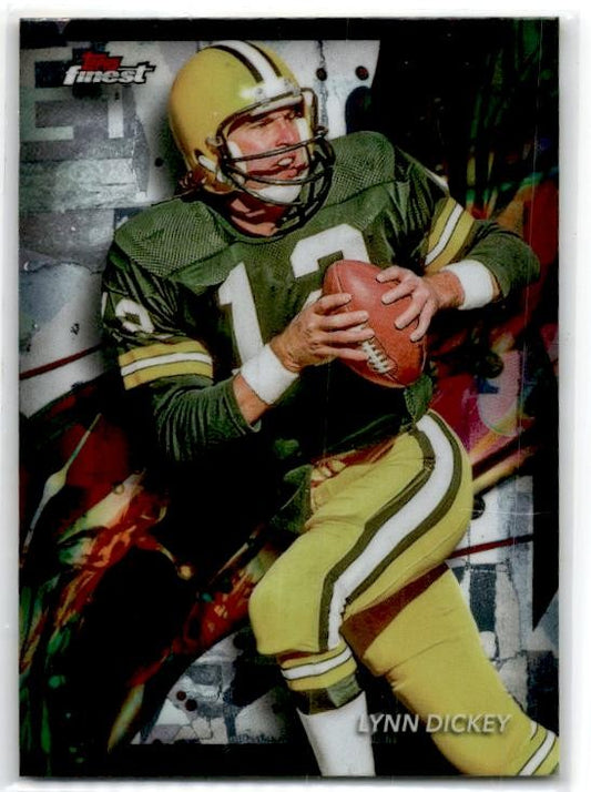 2024 topps finest Common #28 Lynn Dickey