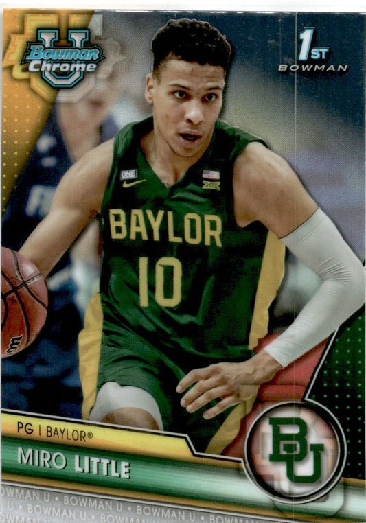 2023-24 Bowman University Chrome #12 Miro Little