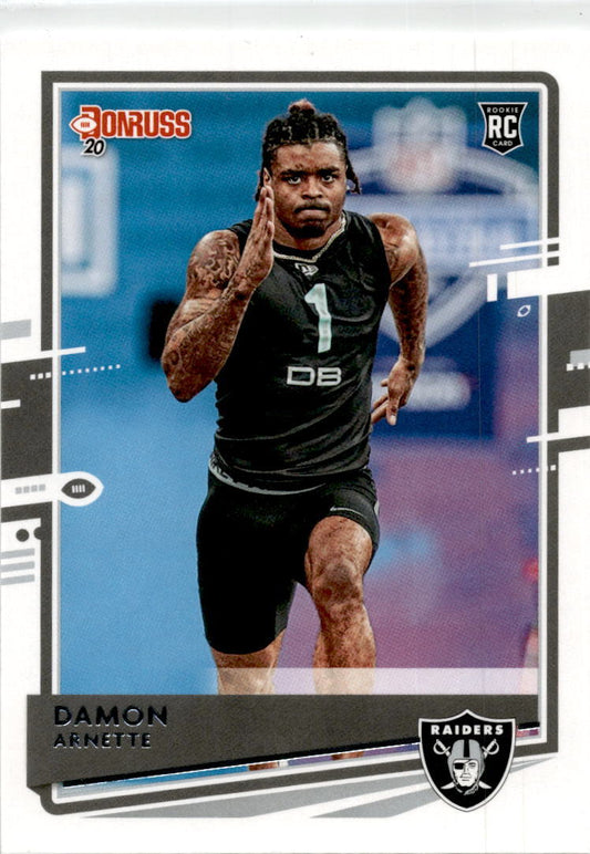 2020 Donruss #256 Damon Arnette Rookie Las Vegas Raiders