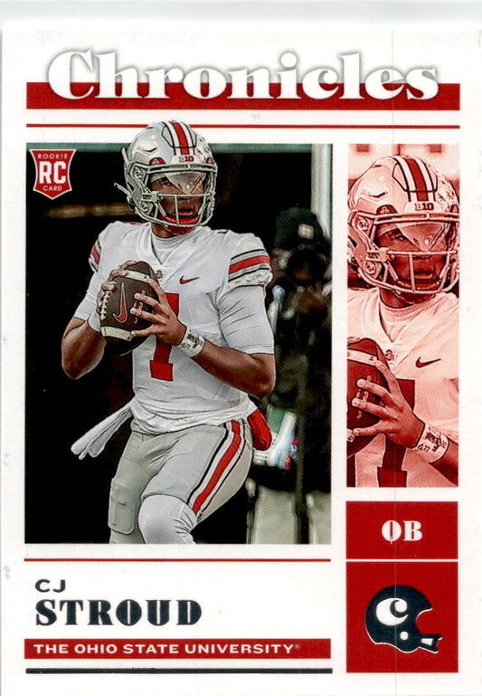 2023 Panini Chronicles Draft Picks #2 C.J. Stroud Ohio State Buckeyes