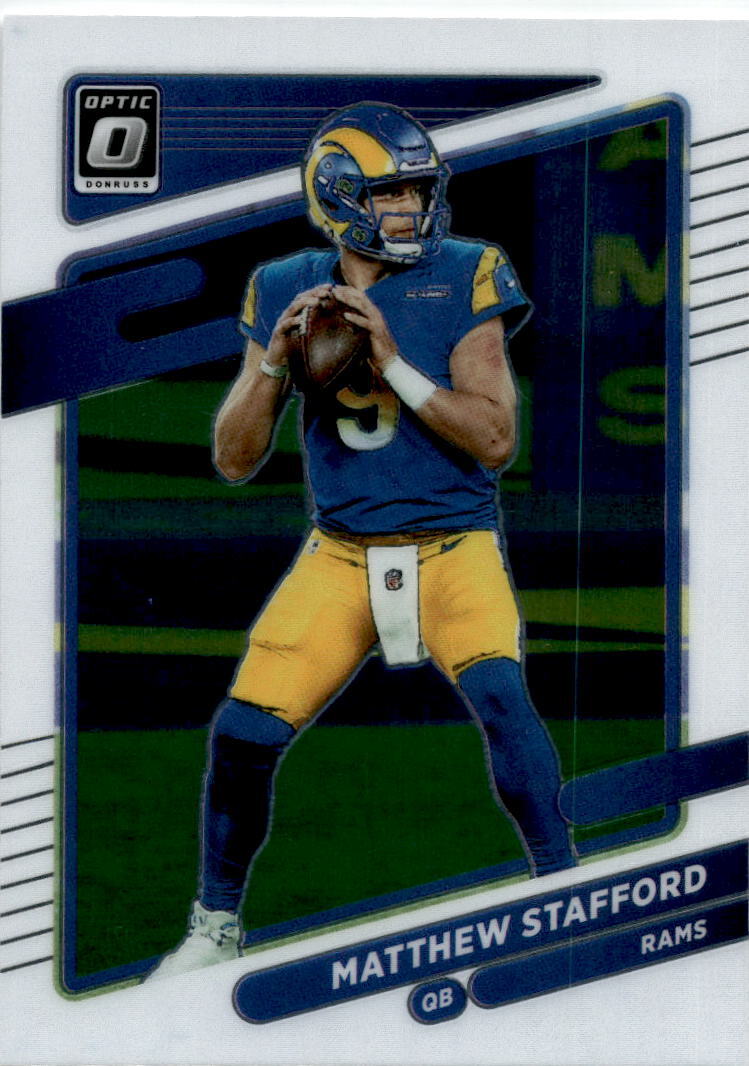 2021 Donruss Optic #185 Matthew Stafford Los Angeles Rams