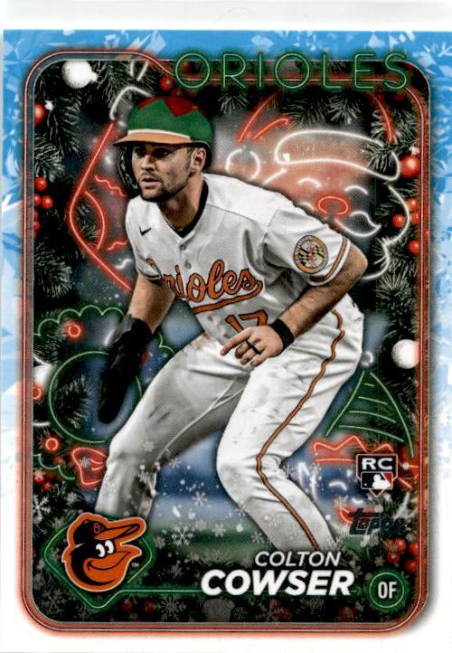 2024 Topps Holiday #H170b Colton Cowser Baltimore Orioles