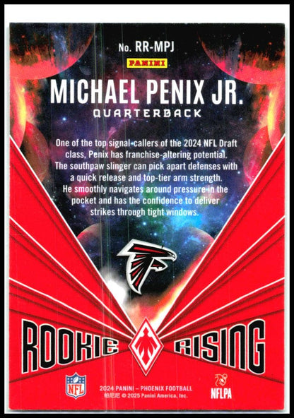 2024 Panini Phoenix Rookie Rising #RR-MPJ Michael Penix Jr. Atlanta Falcons