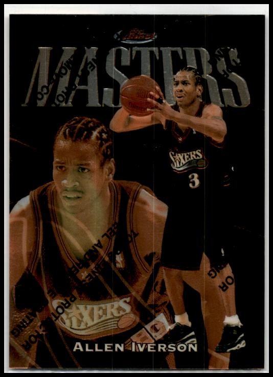 1997-98 Finest Refractors #183 Allen Iverson Philadelphia 76ers