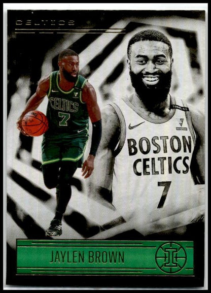 2020-21 Panini Illusions #77 Jaylen Brown Boston Celtics